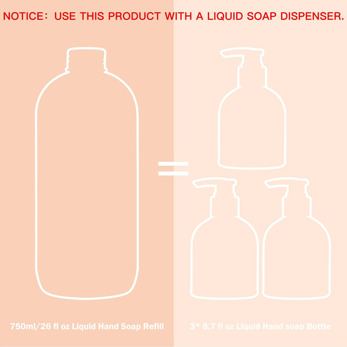 ROMIIE ZOI Liquid Hand Soap Refill Sweet Vanilla lifestyle scene