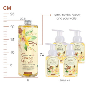 ROMIIE ZOI Sweet Vanille Foaming Hand Soap 3-pack display