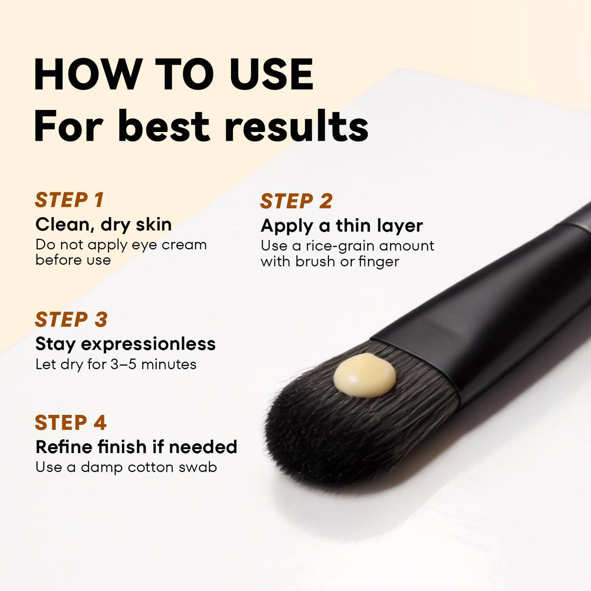 RONKIE Instant Firm Eye Tightener in hand