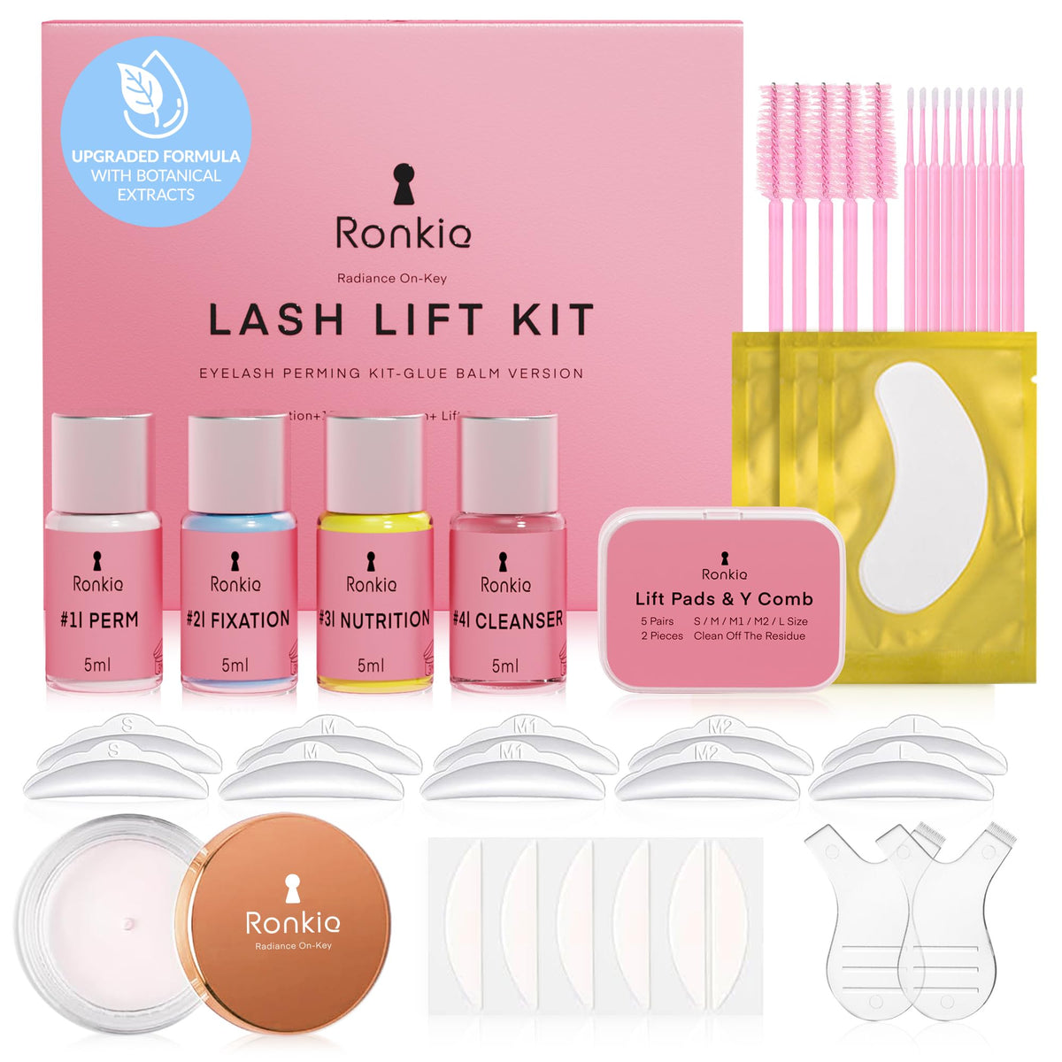 RONKIE Lash Lift Kit packaging front view