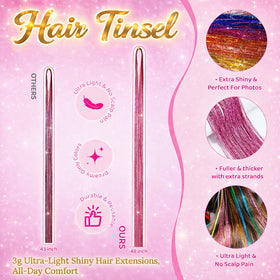 Rootoo Hair Tinsel Kit displayed on a flat surface