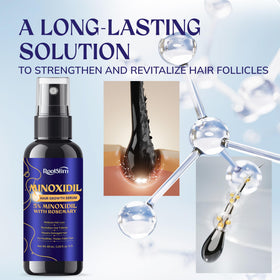 RootStim 5% Minoxidil application on beard