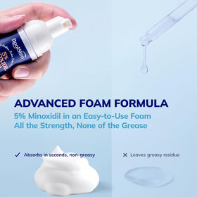 RootStim 5% Minoxidil Foam packaging side view