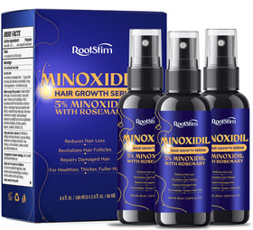 RootStim 5% Minoxidil Hair Growth 3-Pack front view