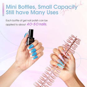 ROSALIND gel nail polish set packaging showcasing 30 bottles