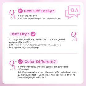 ROSALIND gel nail polish set with packaging