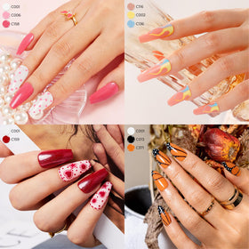 ROSALIND matte top coat included in the nail polish set
