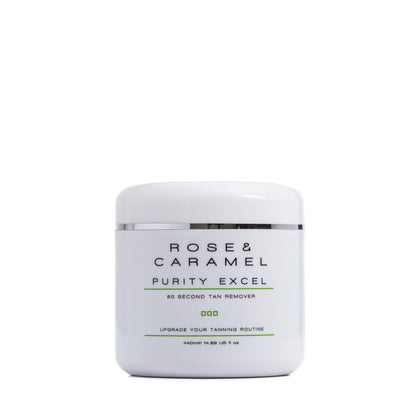 Rose & Caramel Purity Excel 60 Second Self Tan Remover 480g front view