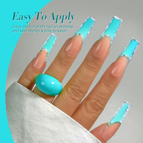 Rose red jelly gel polish from Born Pretty