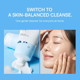 ROUND LAB 1025 Dokdo Cleanser in a bathroom setting