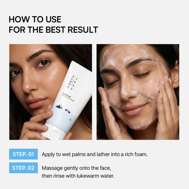 ROUND LAB 1025 Dokdo Cleanser packaging details