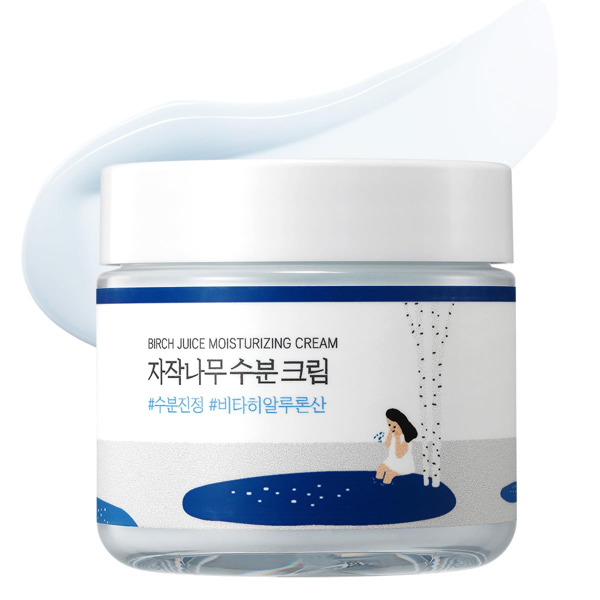 ROUND LAB Birch Juice Moisturizing Cream 160g front view