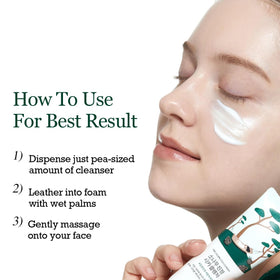 ROUND LAB Pine Calming Cica Cleanser 150ml pump action