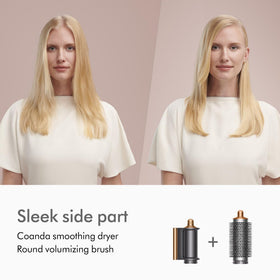 Round volumizing brush attachment for Dyson Airwrap