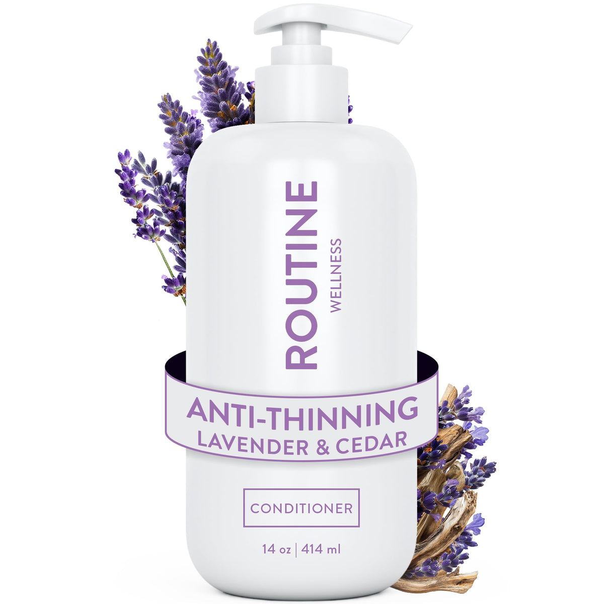 Routine Wellness Anti-Thinning Deep Conditioner front view 472g