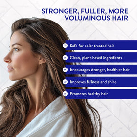 Routine Wellness Anti-Thinning Deep Conditioner side view with 472g label