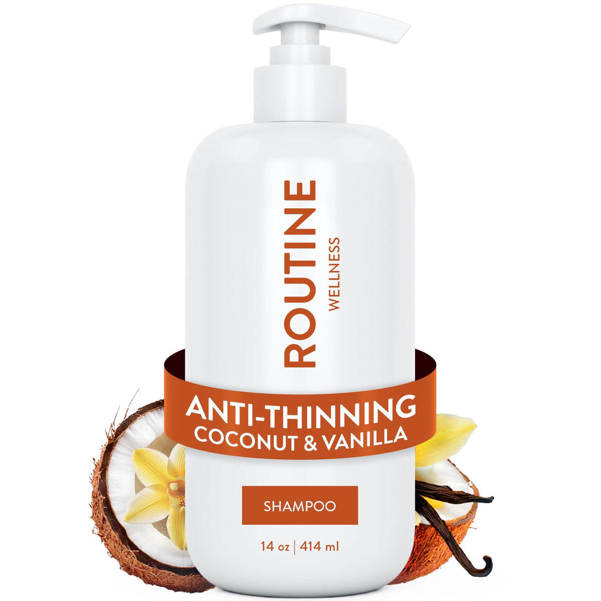 Routine Wellness Anti-Thinning Shampoo 481g front view