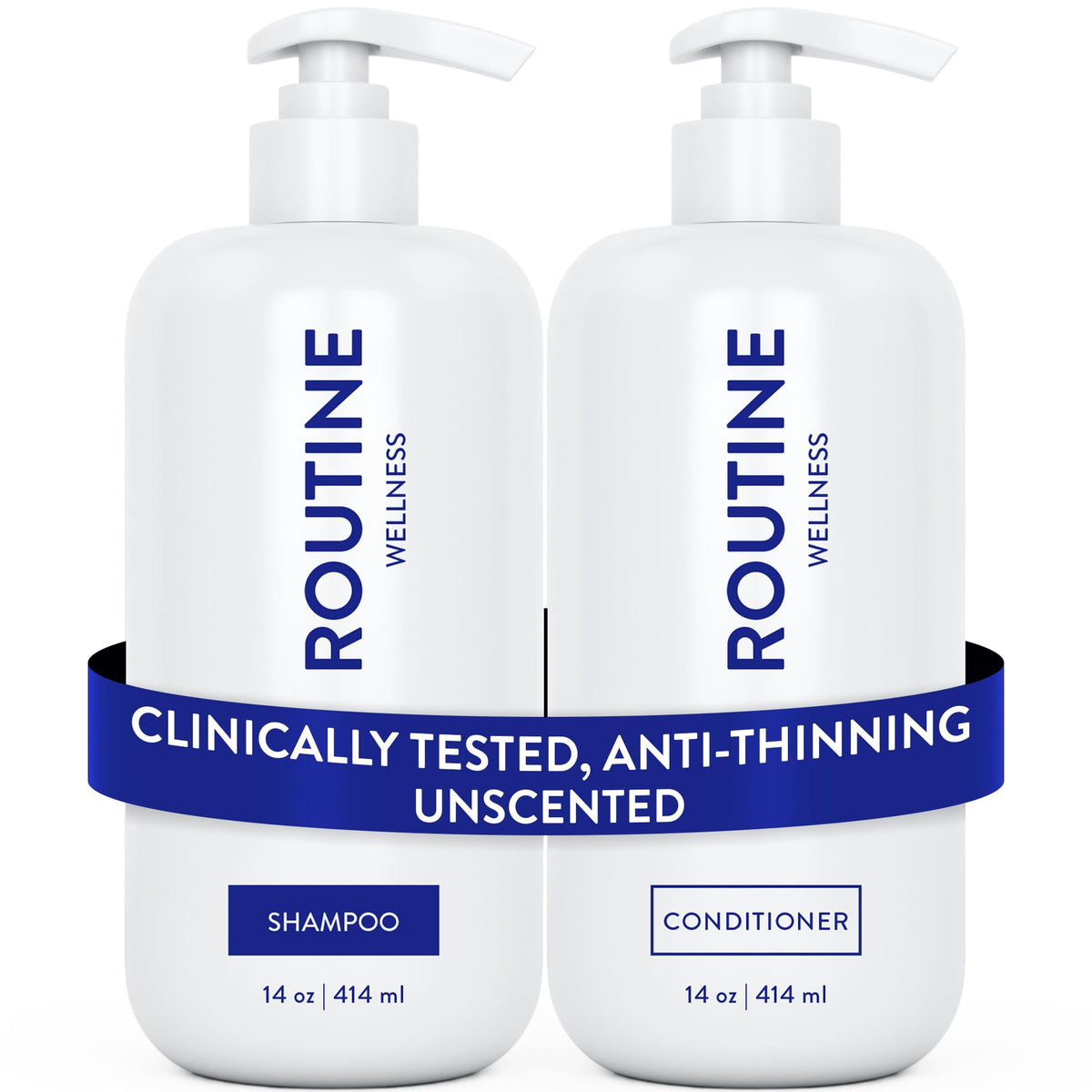 Routine Wellness Anti-Thinning Shampoo front view