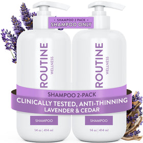 Routine Wellness Anti-Thinning Shampoo Pack of 2 front view