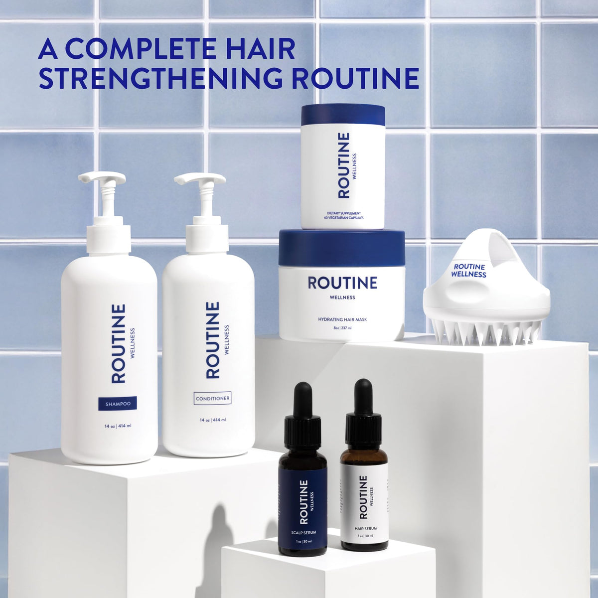 Routine Wellness Anti-Thinning Shampoo texture close-up