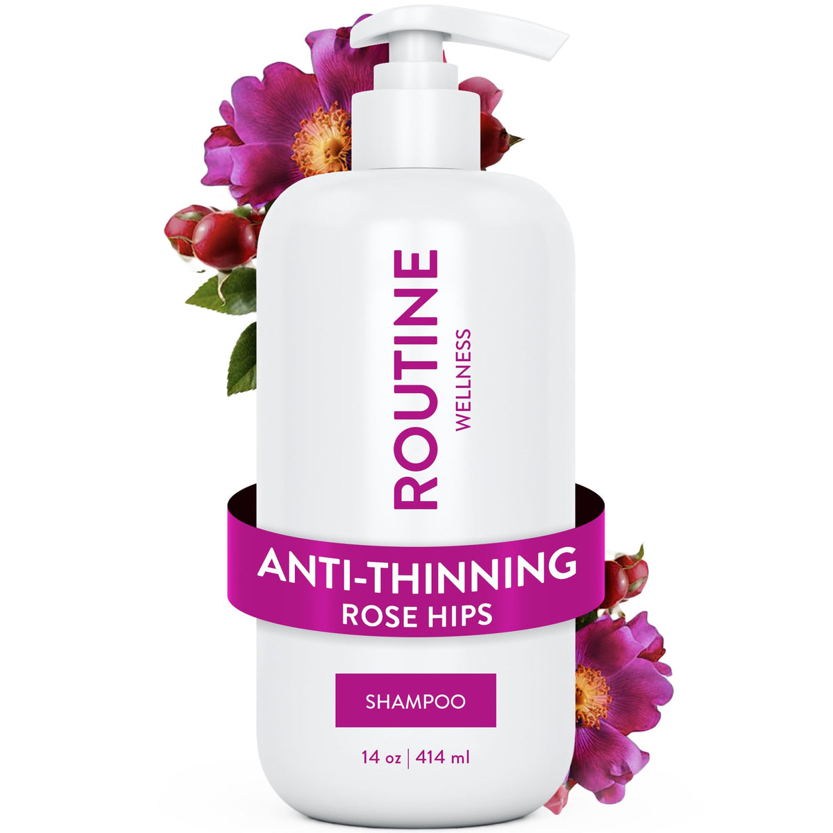 Routine Wellness Anti-Thinning Volumizing Shampoo 458g front view