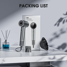 ROUUO Hair Dryer packaging and accessories included