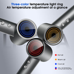 ROUUO Hair Dryer with 360° rotating magnetic design