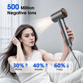ROUUO Ionic Hair Dryer diffuser attachment for curly hair