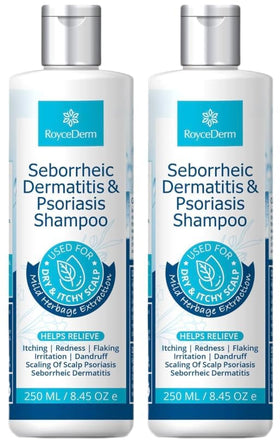 Roycederm Seborrheic Dermatitis Shampoo 2 Pack front view