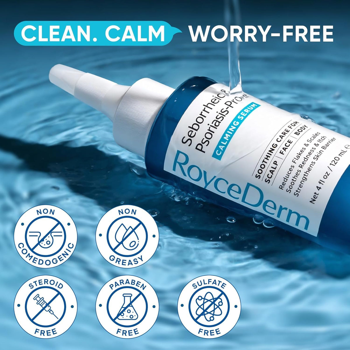 Roycederm serum with ingredients list