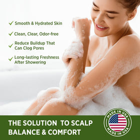 Roycederm Tea Tree Body Wash bottle front view