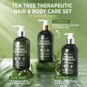 Roycederm Tea Tree Shampoo bottle front view