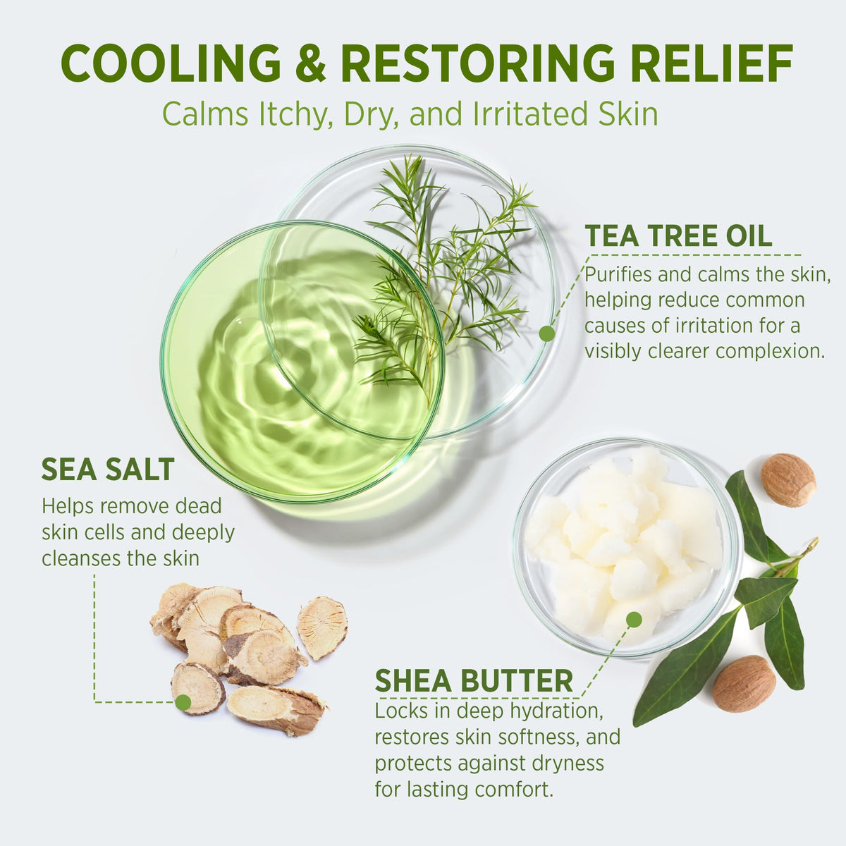 Roycederm Tea Tree Soap Bar in use at a sink