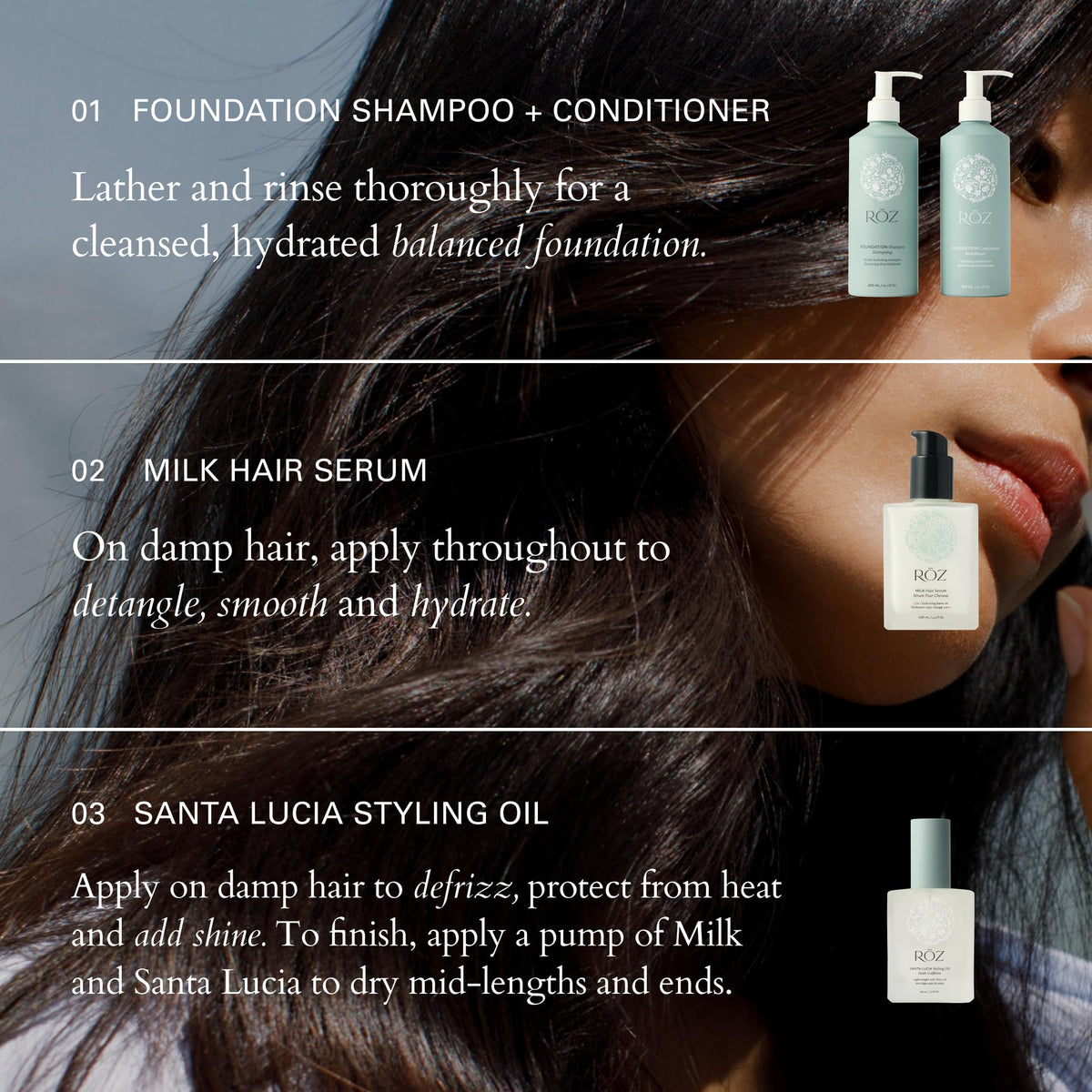 RŌZ Hydrating Conditioner texture close-up