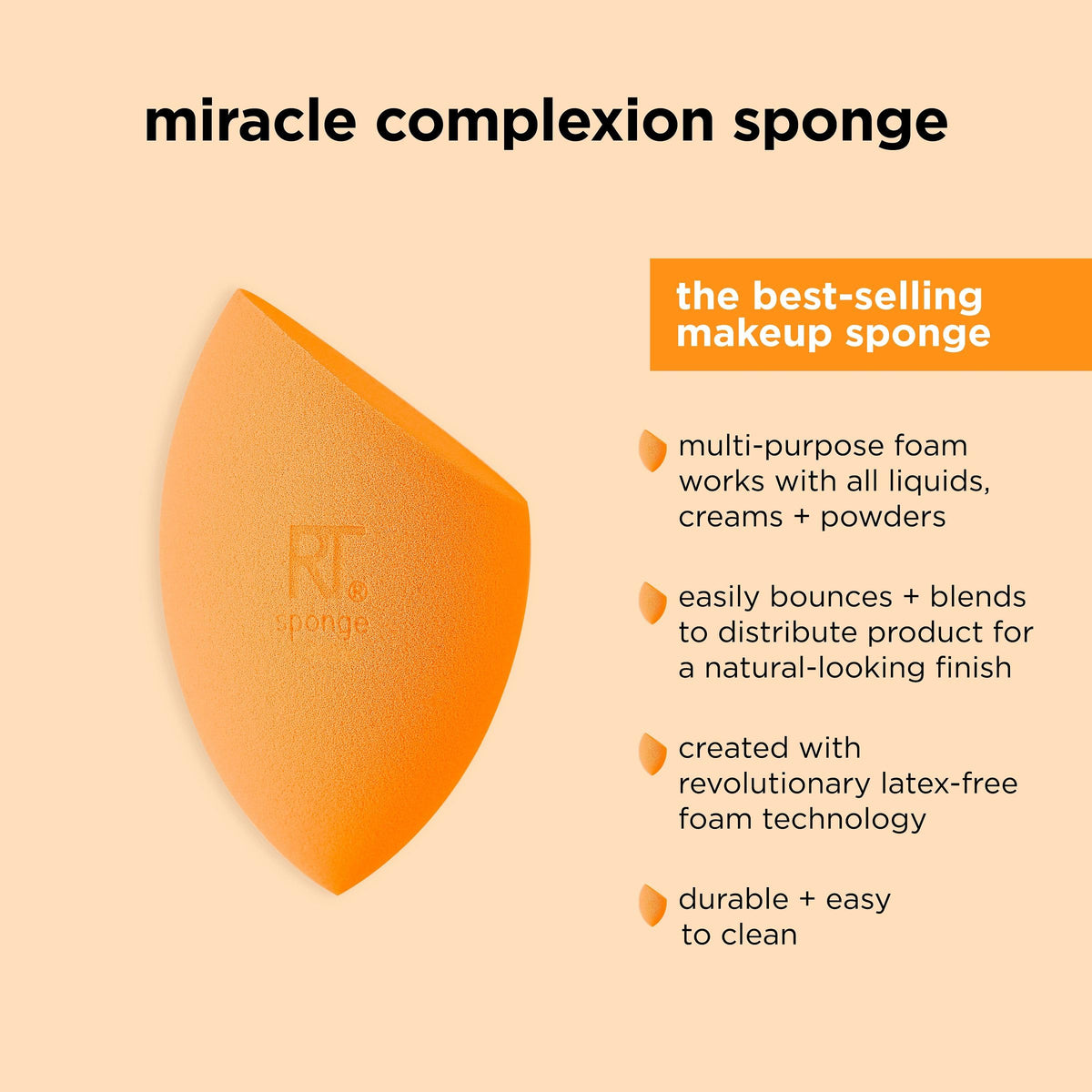 RT 332 Smudge Brush with soft bristles