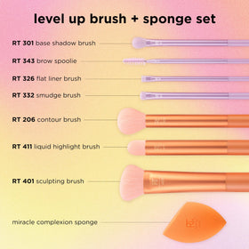 RT 411 Liquid Highlight Brush with bristles