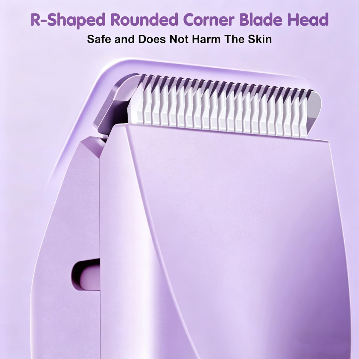 RtLvio Bikini Trimmer rinsing under water for cleaning