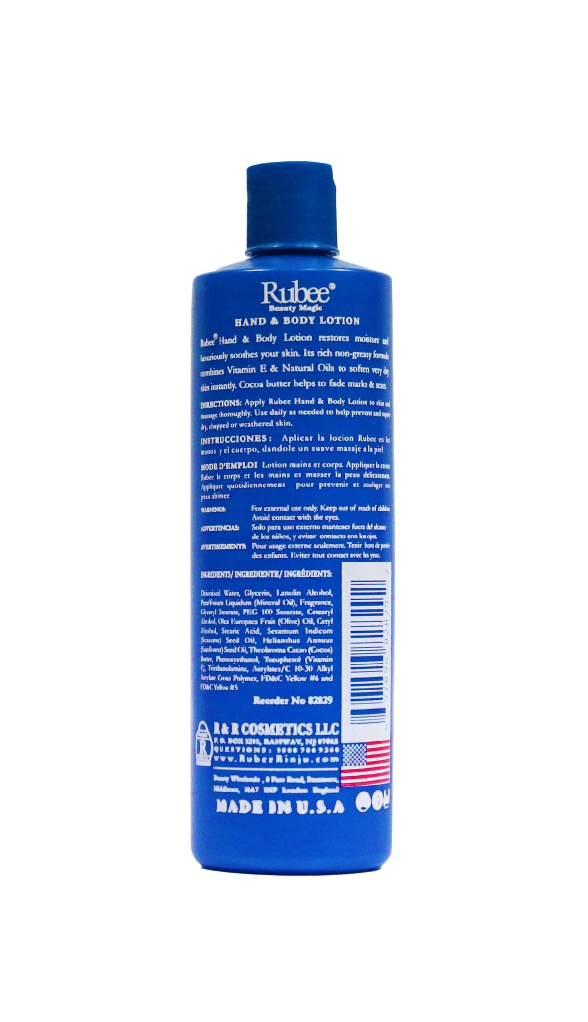 RUBEE Magic Hand & Body Lotion 16 Oz in lifestyle setting