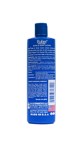 RUBEE Magic Hand & Body Lotion 16 Oz in lifestyle setting