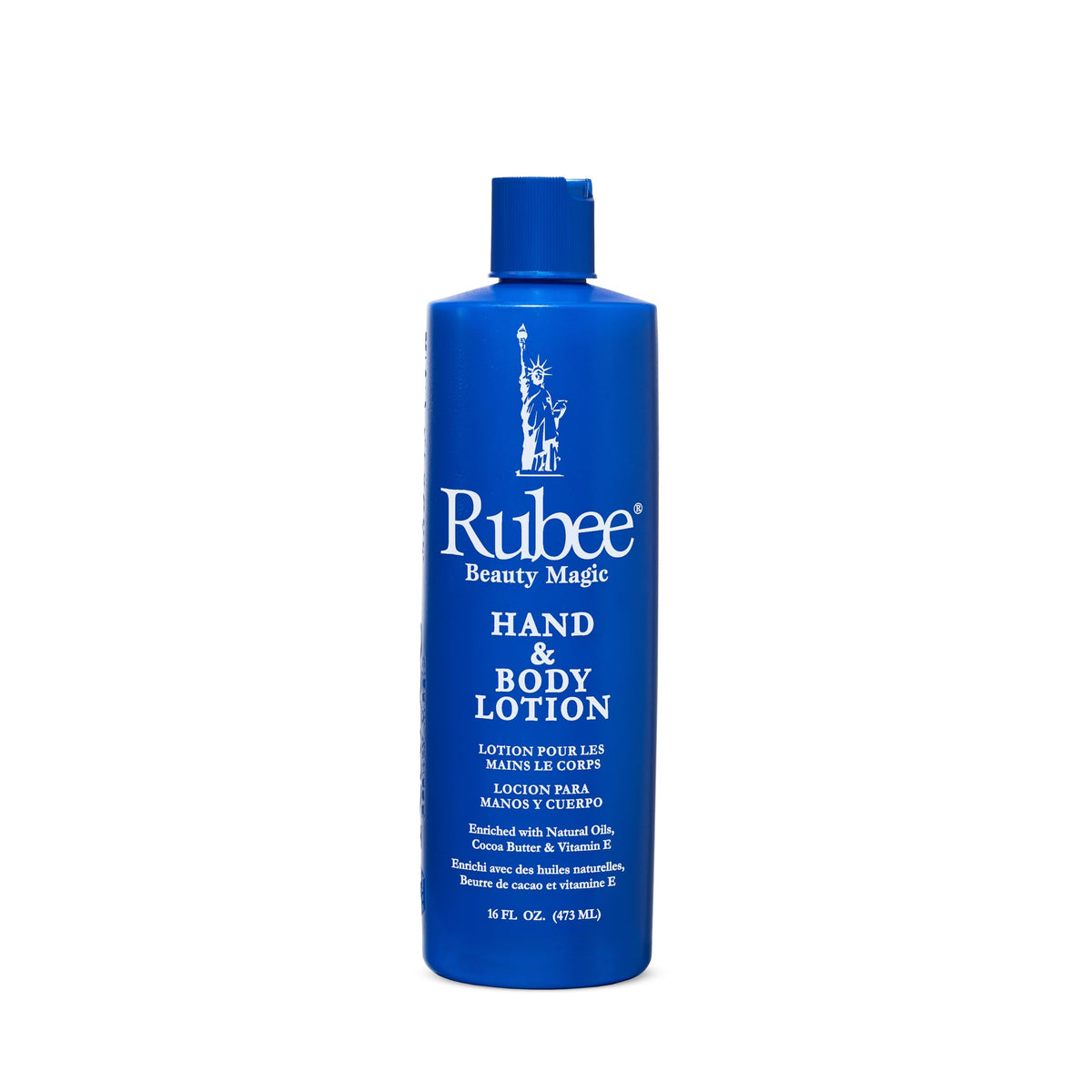 RUBEE Magic Hand & Body Lotion 16 Oz side view