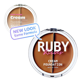 Ruby Kisses 3D Face Creator Cream Foundation Level 10 with packaging