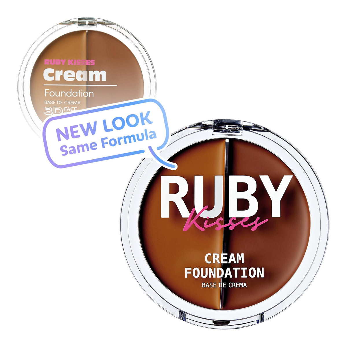 Ruby Kisses 3D Face Creator Cream Foundation Level 12 packaging
