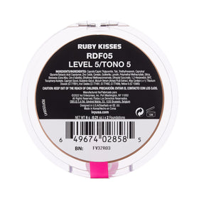 Ruby Kisses 3D Face Creator Cream Foundation Level 5 on vanity