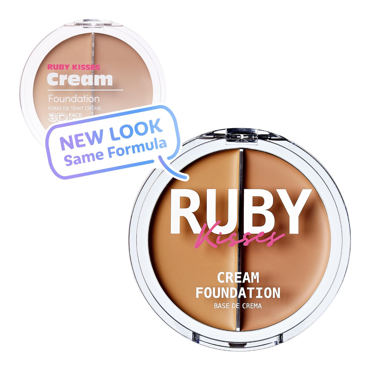 Ruby Kisses 3D Face Creator Cream Foundation Level 5 packaging