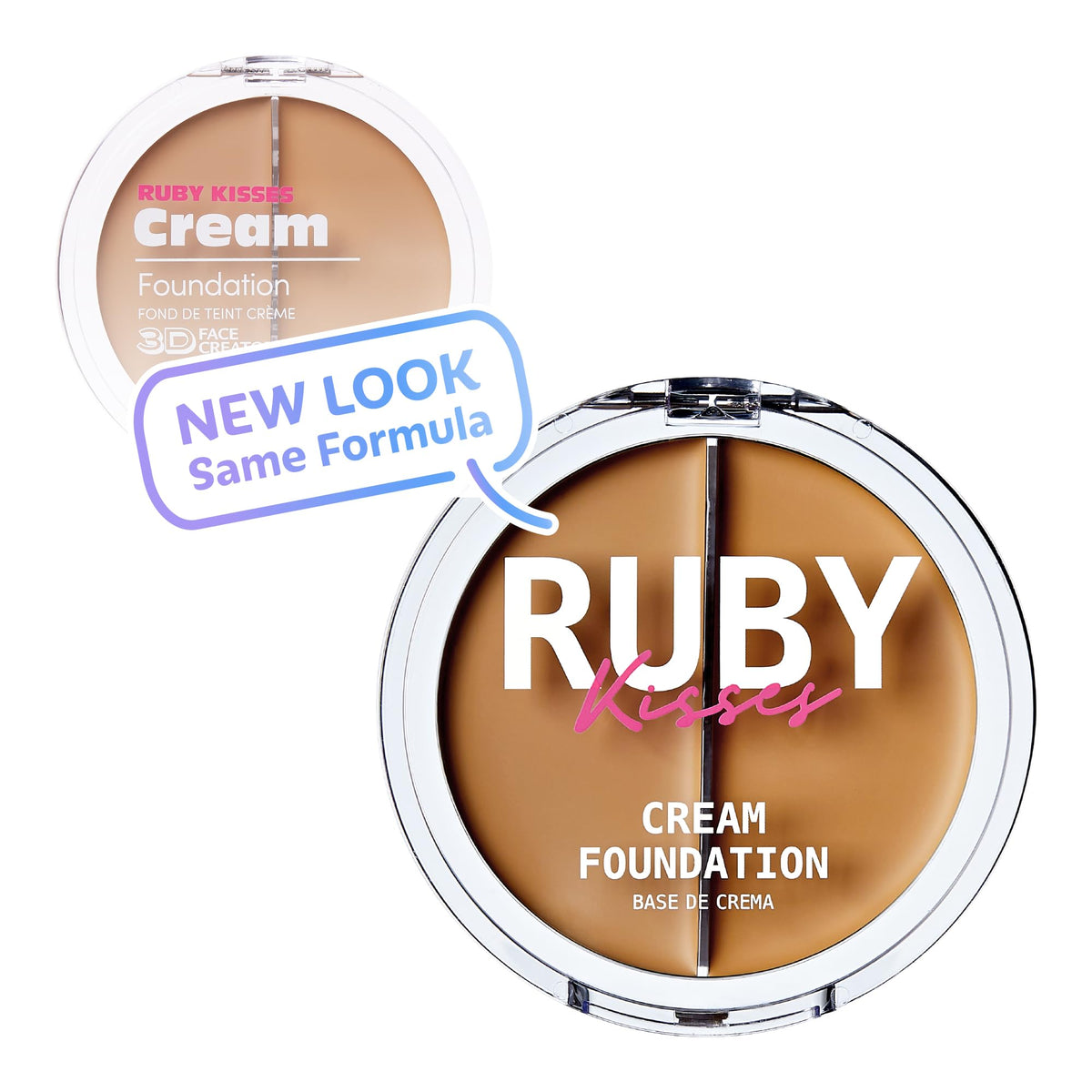 Ruby Kisses 3D Face Creator Cream Foundation Level 7 packaging