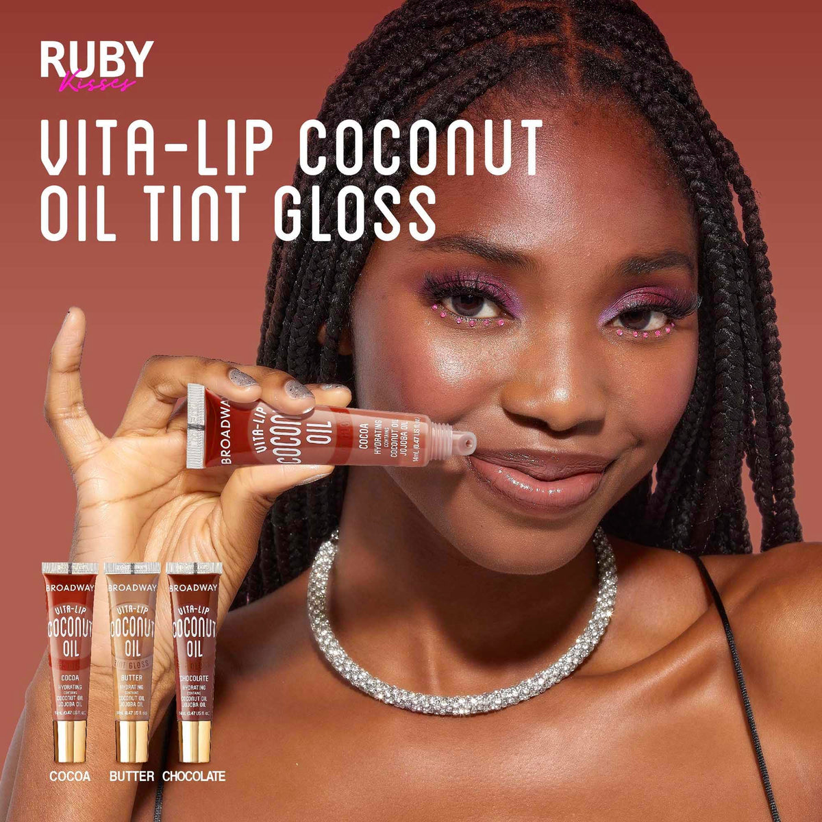 Ruby Kisses Vita-Lip Gloss in various shades