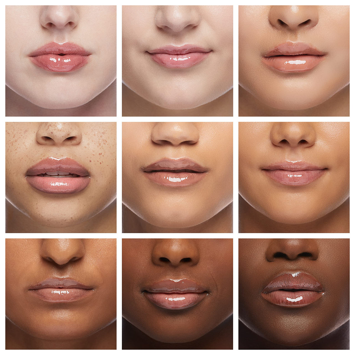 Ruby Kisses Vita-Lip Gloss tube on a vanity with other beauty products