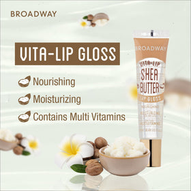 Ruby Kisses Vita-Lip Gloss with mint and coconut ingredients