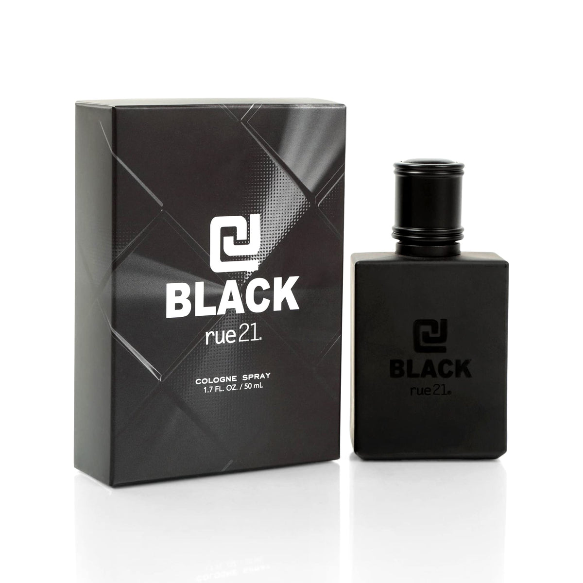 Rue 21 CJ Black Men's Cologne Spray front view 1.7 fl oz