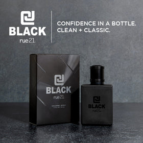 Rue 21 CJ Black Men's Cologne Spray side view